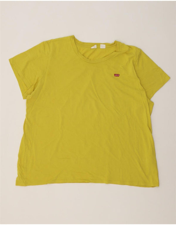 Мужская футболка Levi's Top 3XL Желтый хлопок