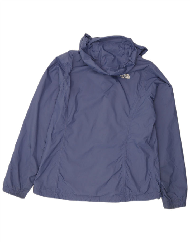 Женская дождевик с капюшоном The North Face UK 16, большой синий нейлон