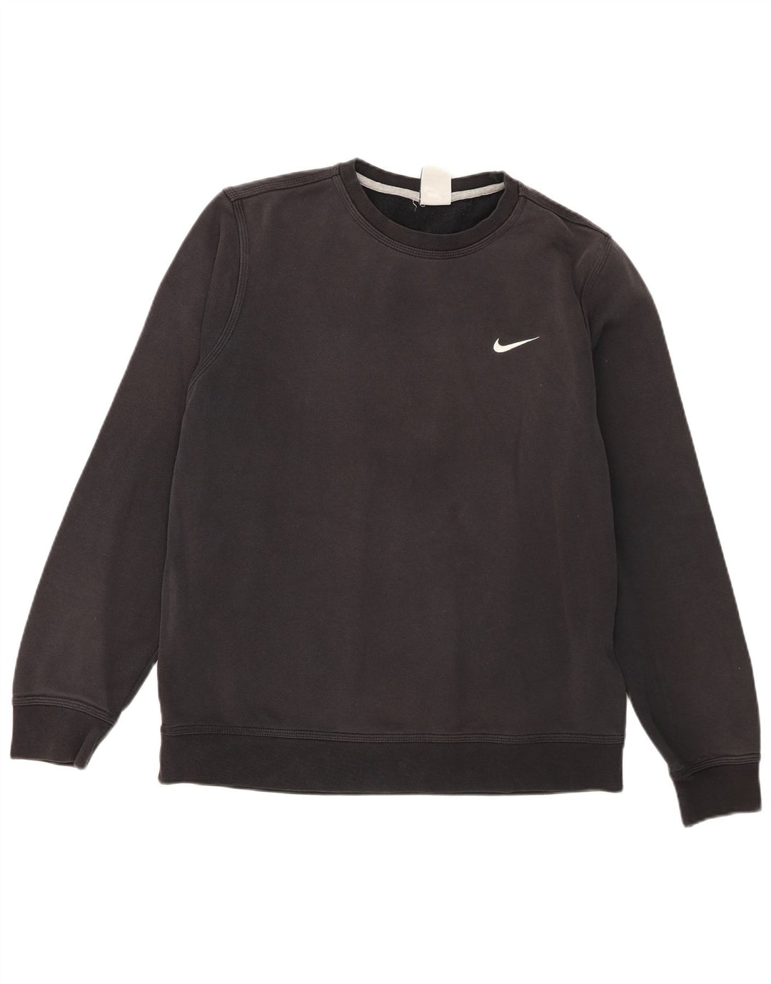 Мужской свитшот Nike, большой черный хлопковый джемпер