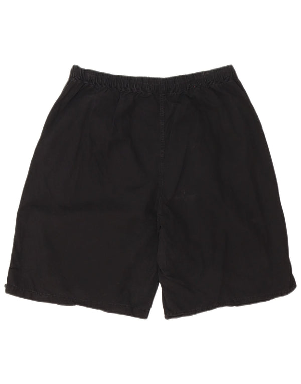 Мужские повседневные шорты Zara W34, черные, хлопковые