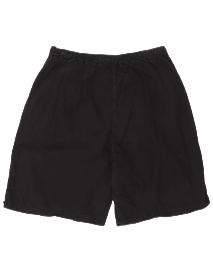 Мужские повседневные шорты Zara W34, черные, хлопковые