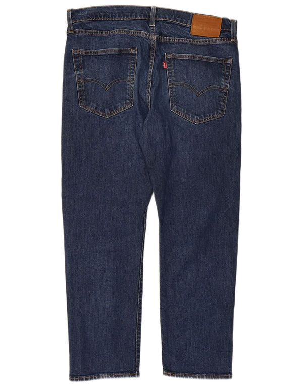 Мужские прямые джинсы LEVI'S W36 L27 синие, хлопок