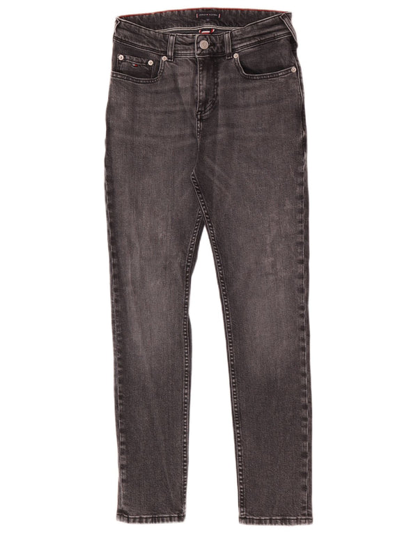 Джинсы Tommy Hilfiger Slim для мальчиков 13–14 лет W28 L28 Серые хлопковые