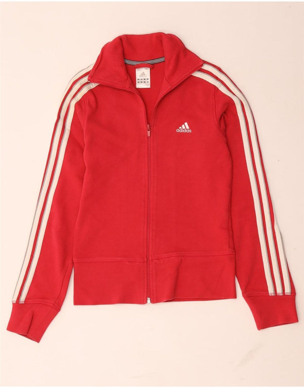 Женский спортивный костюм Adidas Top Jacket UK 8, маленький красный хлопок