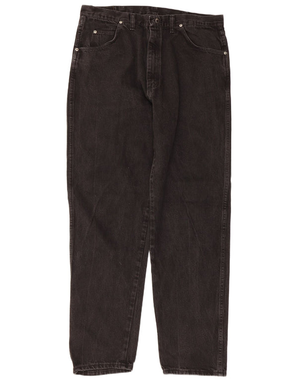 Джинсы мужские свободные Wrangler W36 L32 черные