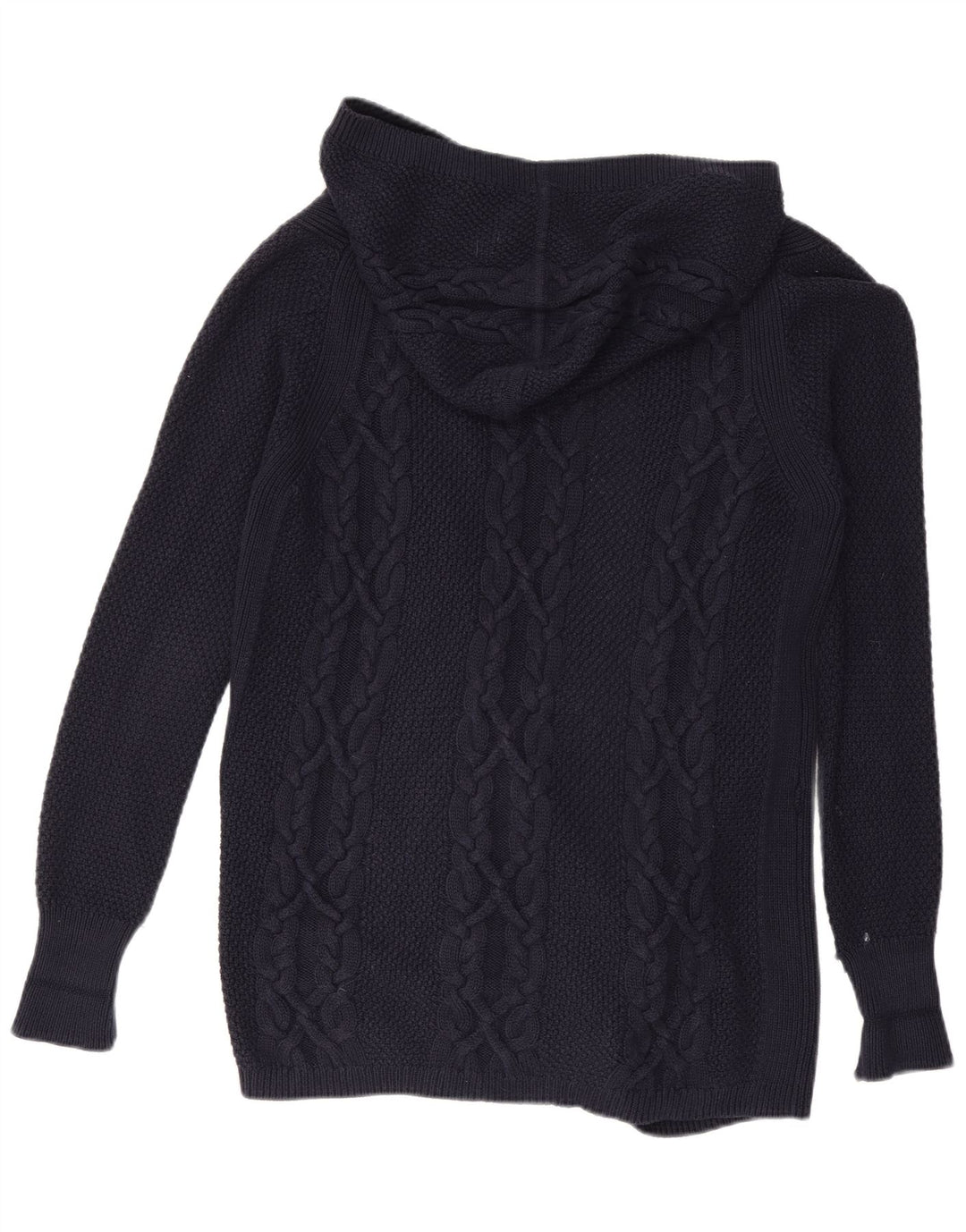 Женский удлиненный кардиган MASSIMO DUTTI UK 10, маленький темно-синий