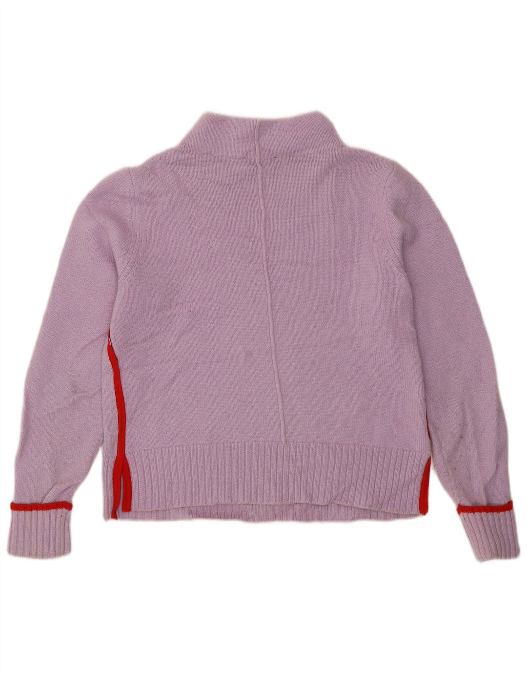 Женский джемпер с высоким воротником MINT VELVET, Великобритания 12, средний фиолетовый полиамид