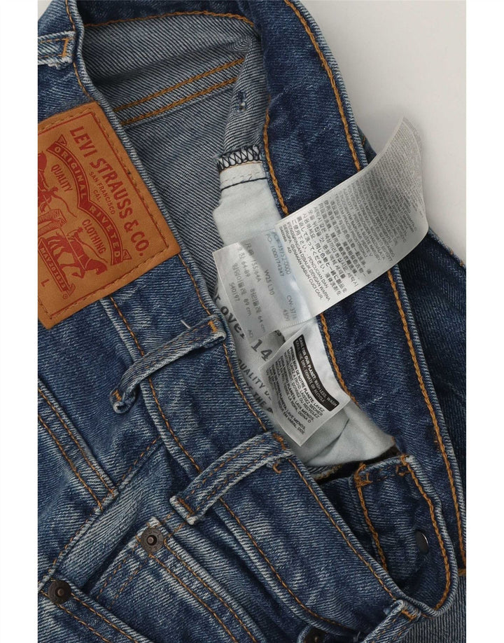 Женские прямые джинсы Levi's 505 W25 L30 синие, хлопок
