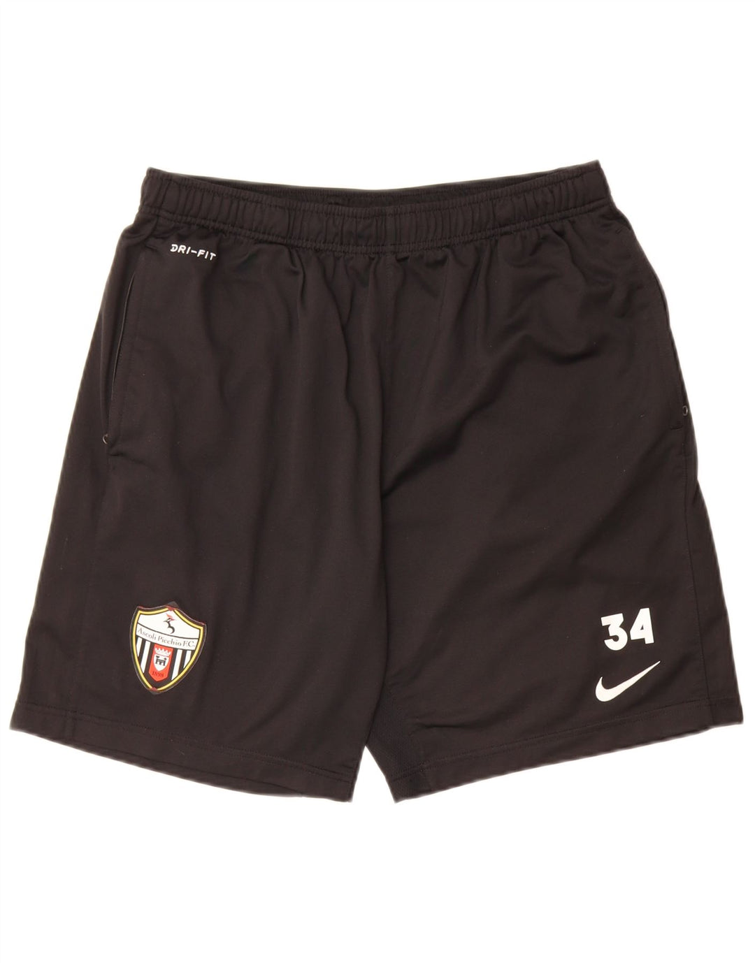 Мужские спортивные шорты Nike Dri Fit с графическим рисунком XL, черный полиэстер