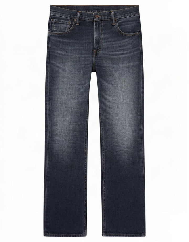 Мужские джинсы Levi's 527 Bootcut W33 L32 синие, хлопок