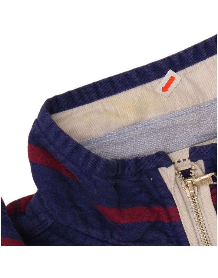 Женский свитер-свитшот CREW CLOTHING UK 16, большой темно-синий в полоску