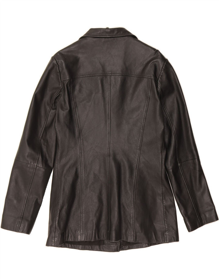 GIPSY Womens Leather Jacket UK 18 XL Black Leather Vintage Gipsy and Second-Hand Gipsy from Messina Hembry 