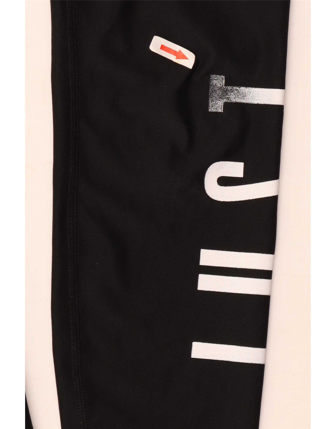 Женские леггинсы с рисунком Nike Dri Fit UK 4 XS, черный полиэстер