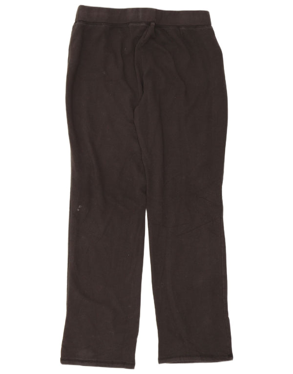 Женские спортивные брюки с графическим рисунком Hollister UK 18 XL, черный хлопок