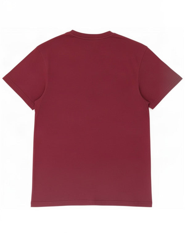 Женская футболка с рисунком Vans Custom Fit Top UK 10, маленький бордовый хлопок