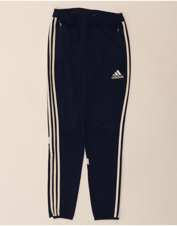 ADIDAS Womens Climacool Tracksuit Trousers UK 10 Small  Navy Blue