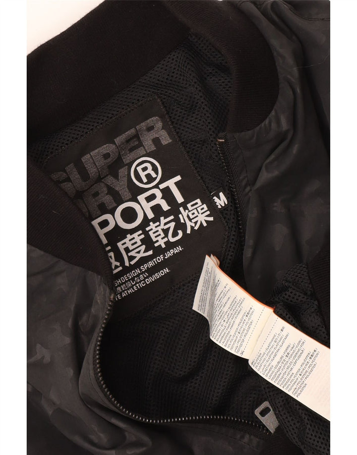 Женский спортивный костюм Superdry Top Jacket UK 14, средний черный камуфляж