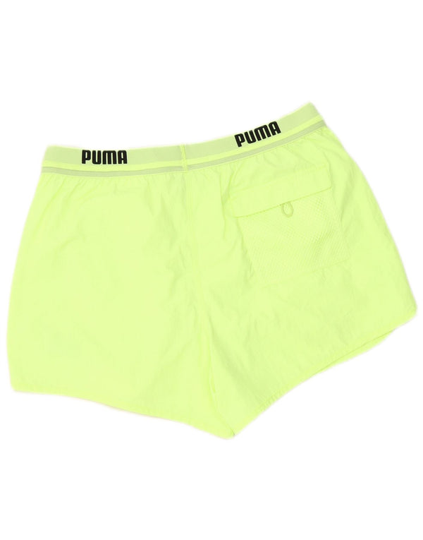 Мужские спортивные шорты Puma с рисунком, средний зеленый полиамид