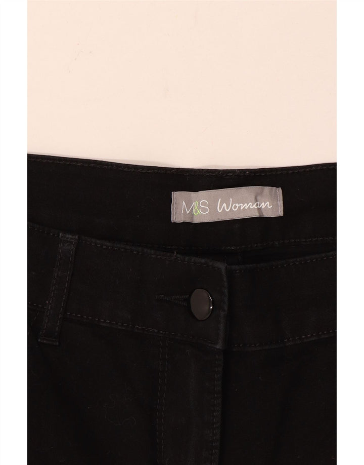 Женские прямые джинсы MARKS & SPENCER W32 L30 черные