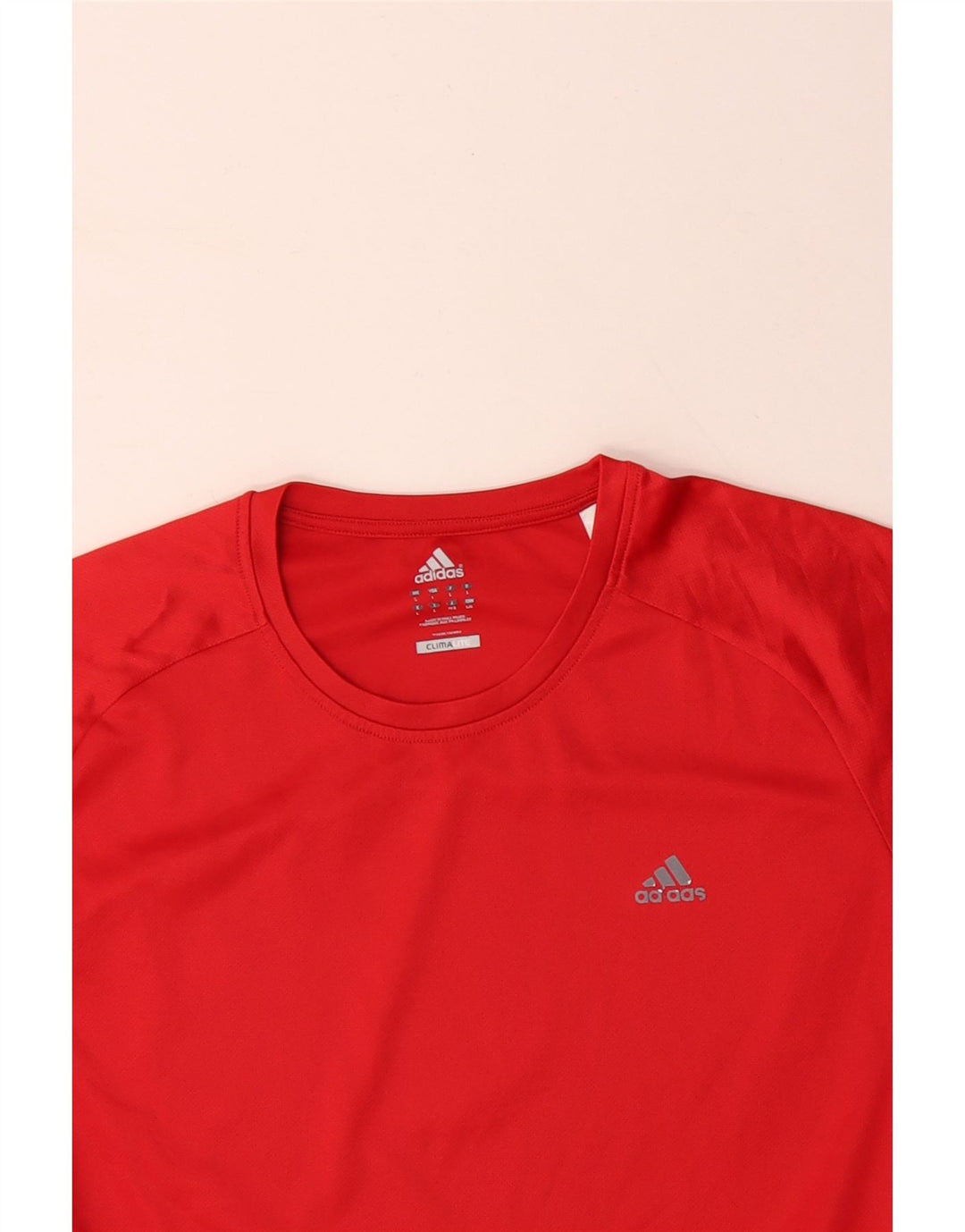Мужская футболка ADIDAS Climalite, большая красная