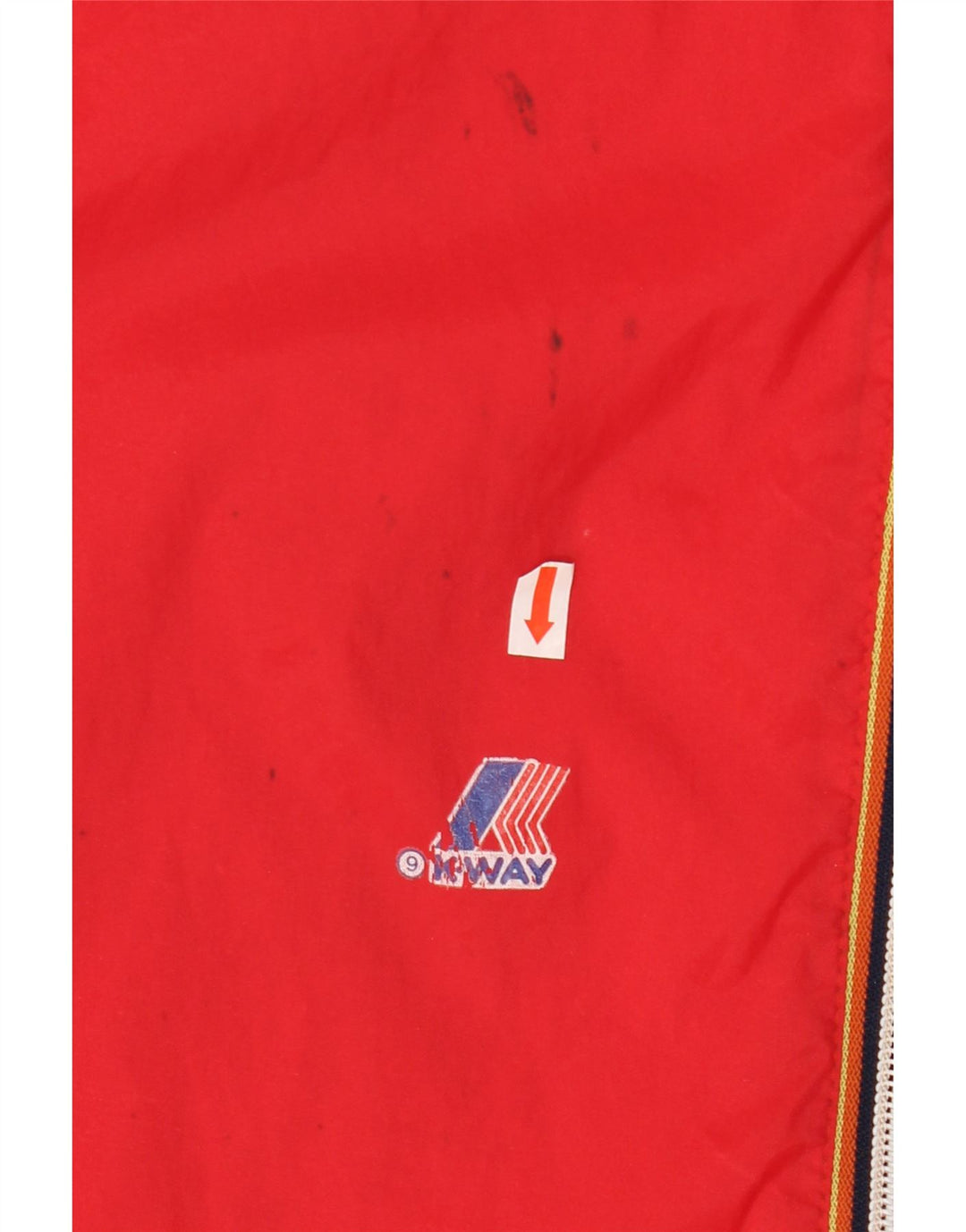Брюки мужские спортивные K-WAY большие красные
