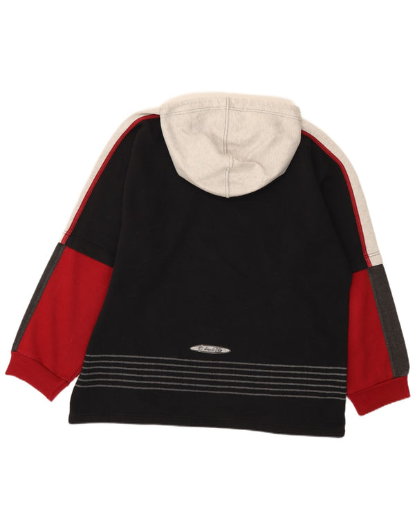 Мужской джемпер с капюшоном Lotto, Великобритания, 44/46, 2XL, черный, спортивный, с цветными блоками