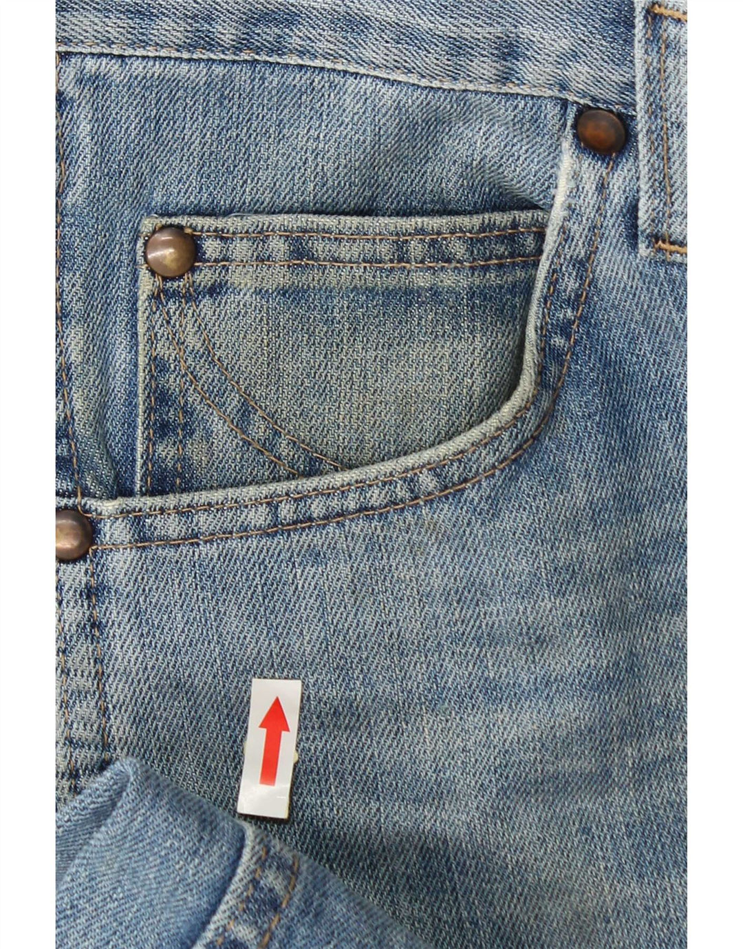 Мужские прямые джинсы Wrangler W36 L30 синие, хлопок