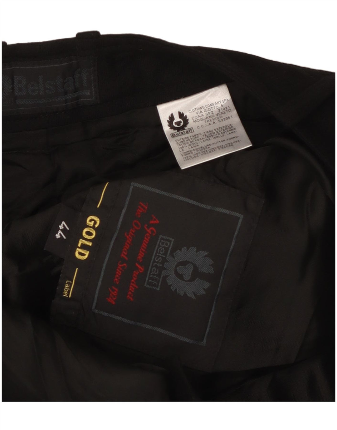 Belstaff Женская юбка-карандаш с рисунком IT 44 Medium W30 Черная шерсть