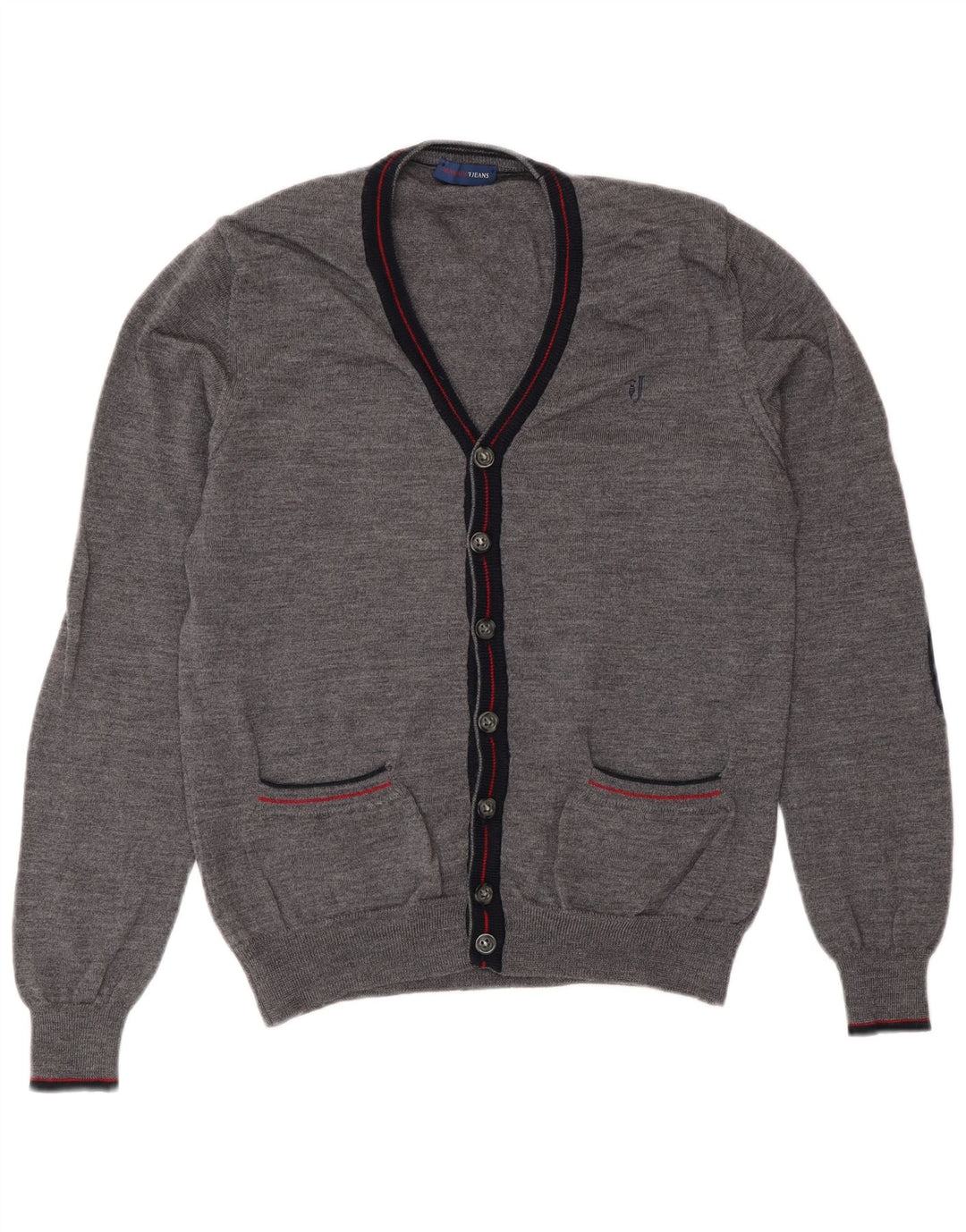 Женский кардиган Trussardi Jeans UK 14 Средний Серый