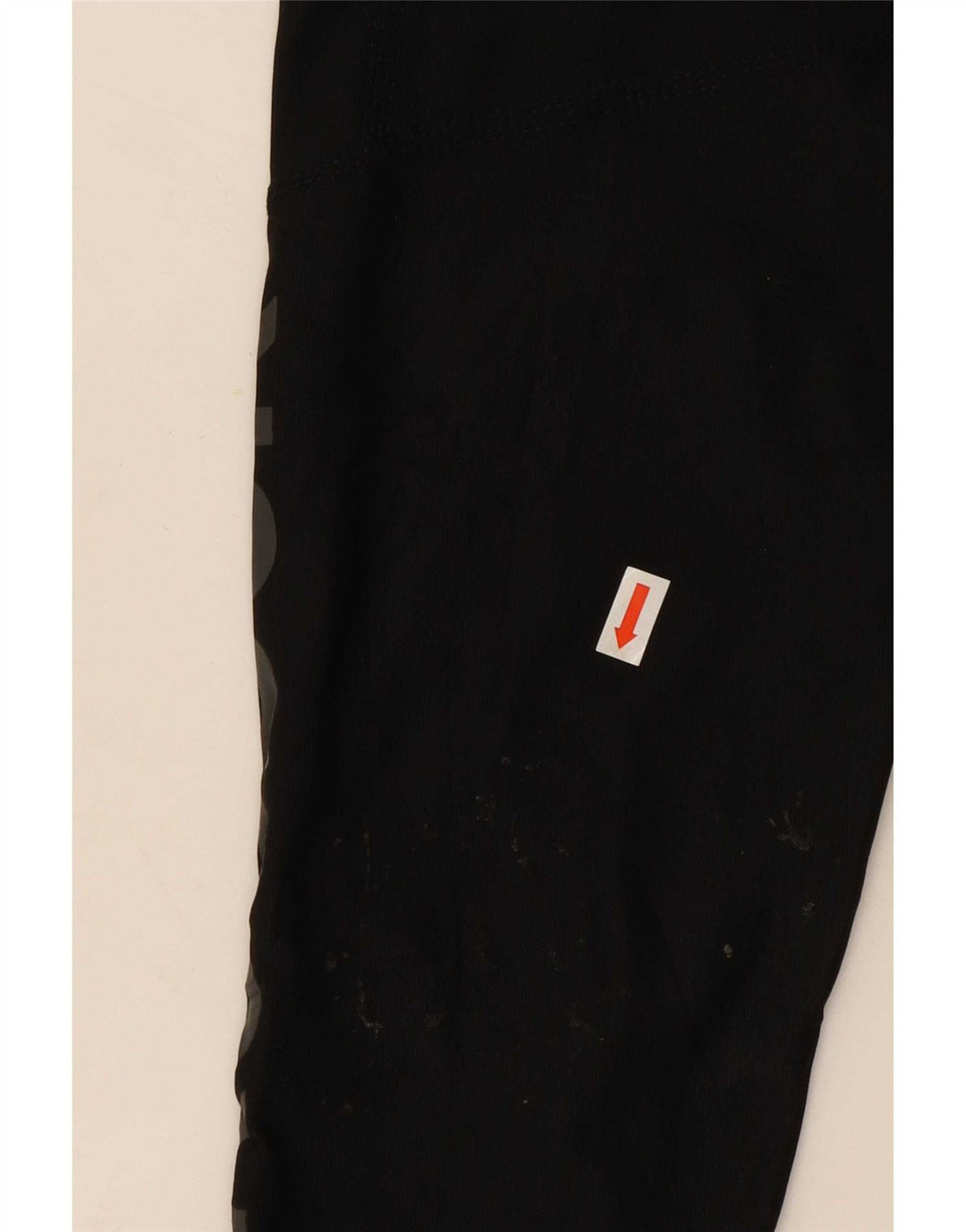 Женские леггинсы с рисунком Reebok UK 12, средние, черные