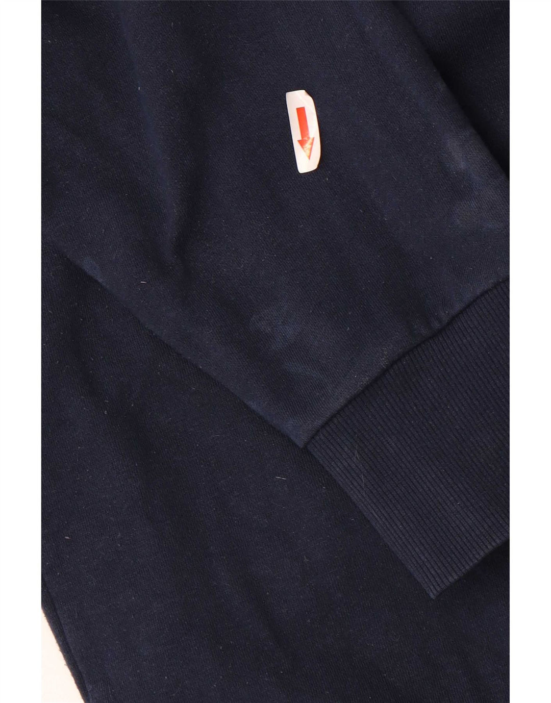 Ellesse Мужской свитшот с графическим рисунком, большой темно-синий хлопковый джемпер