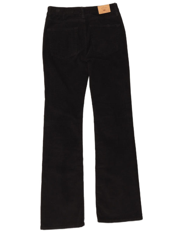 Женские вельветовые брюки Superdry Bootcut W28 L33, черный хлопок
