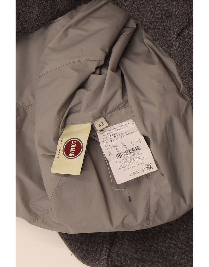 Colmar Женское стеганое пальто IT 42 Small Grey Colorblock