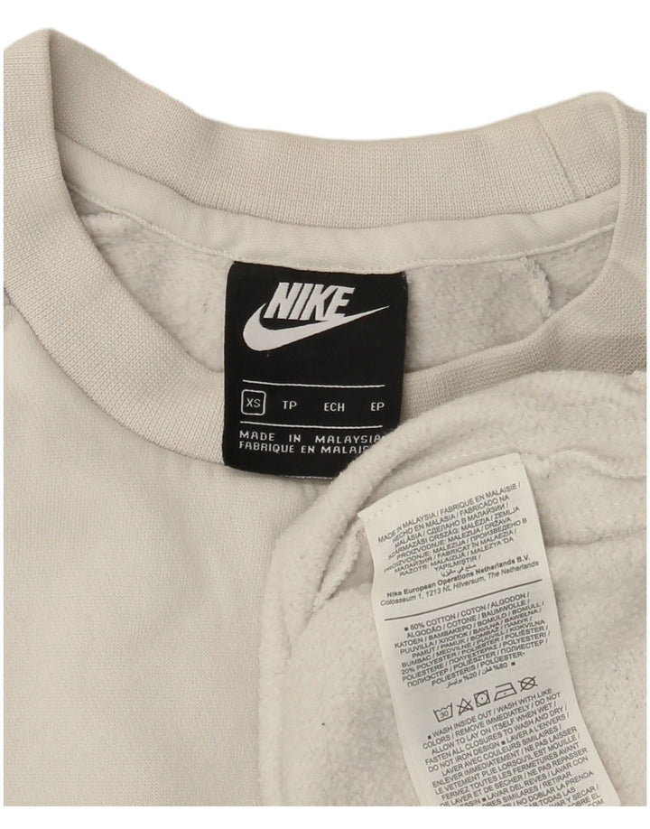 Мужской свитшот с рисунком Nike XS, белый хлопок