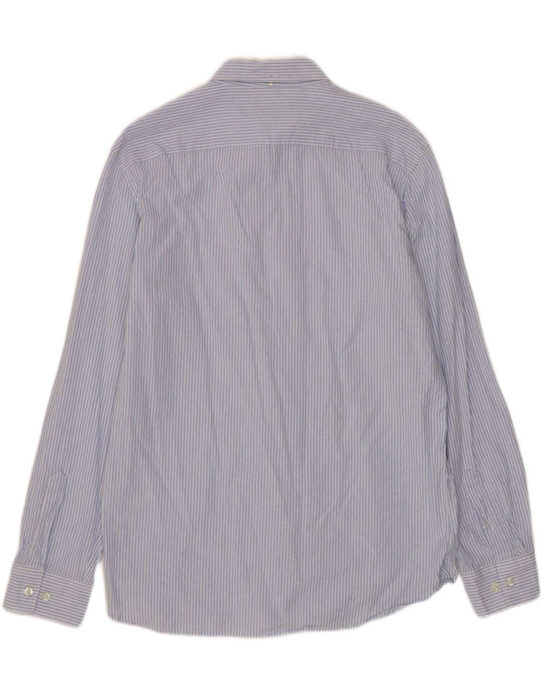 Мужская рубашка French Connection, большая синяя хлопковая полоска