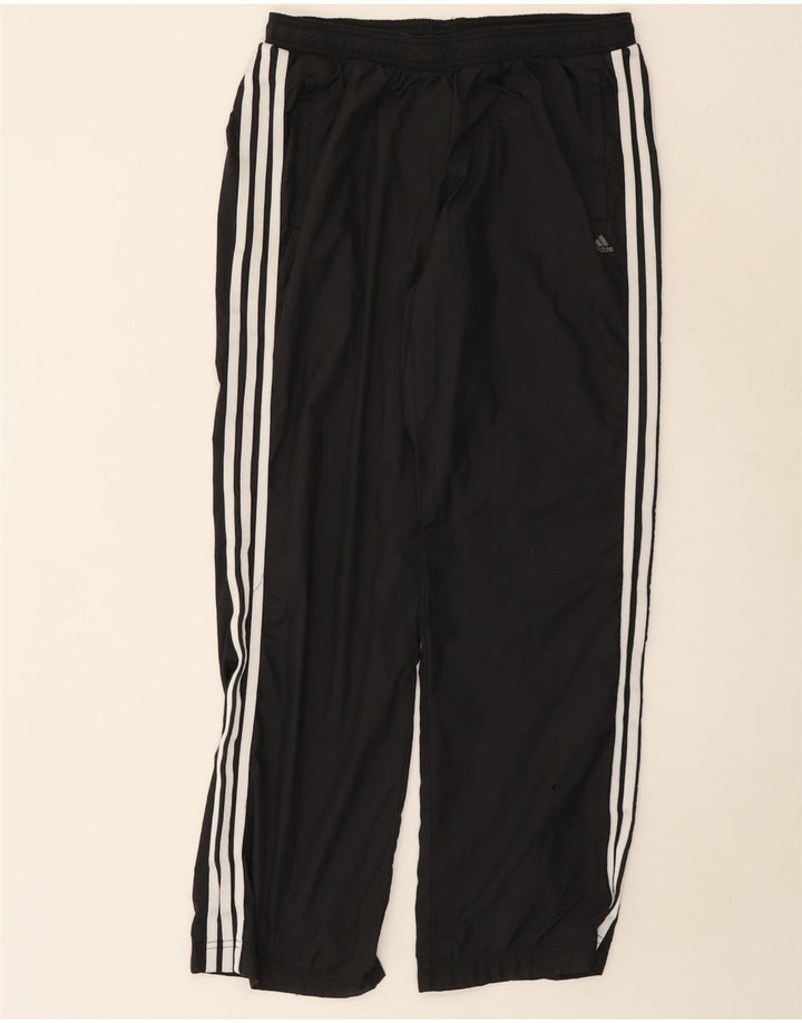 Женские спортивные брюки ADIDAS Clima Proof UK 12, полиэстер среднего серого цвета