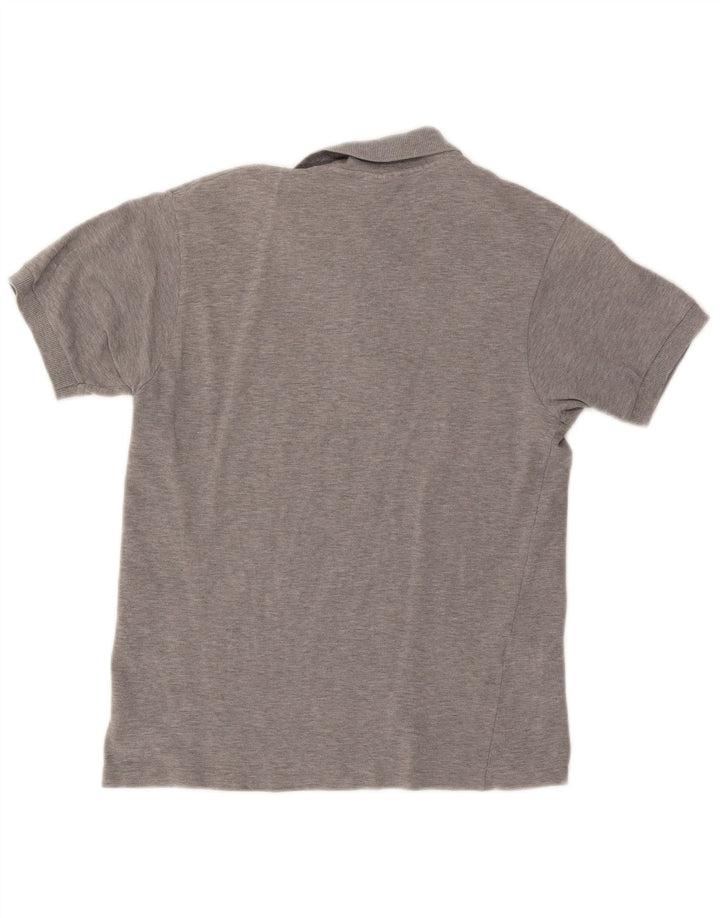 Мужская рубашка-поло LACOSTE, размер 3, маленькая, серая, хлопок