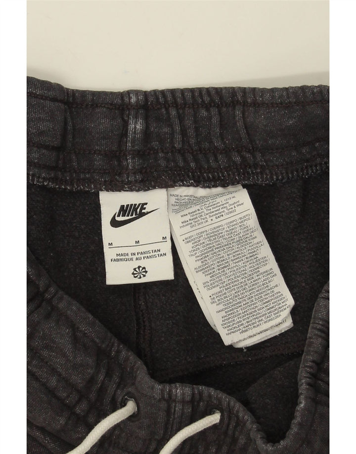 Мужские спортивные шорты Nike среднего серого цвета, хлопок с крапинками