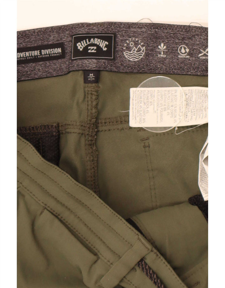 Мужские узкие брюки-чинос Billabong, средние W32 L30, хаки, нейлон