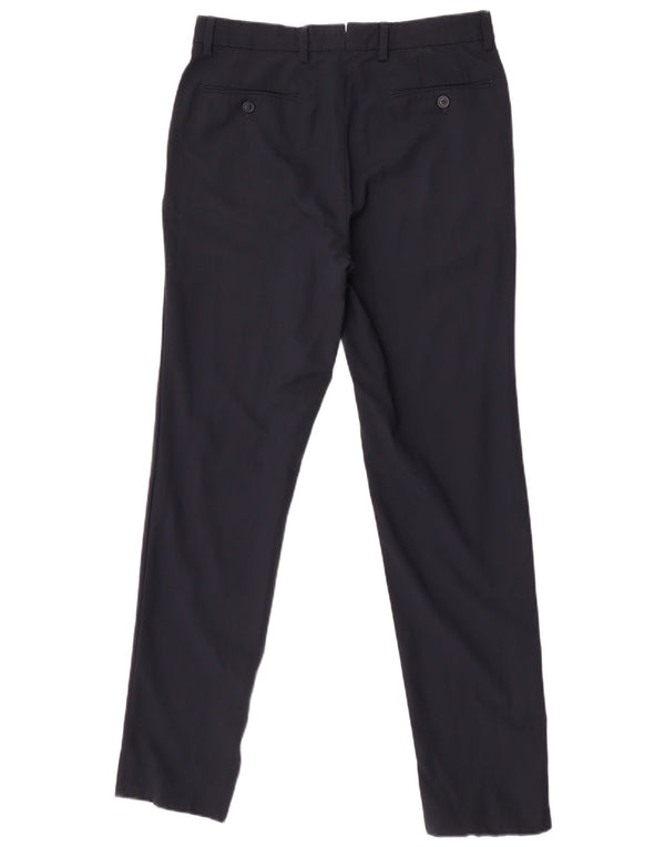 Мужские брюки-чиносы Massimo Dutti Slim Fit EU 38 Small W30 L32 Темно-синие