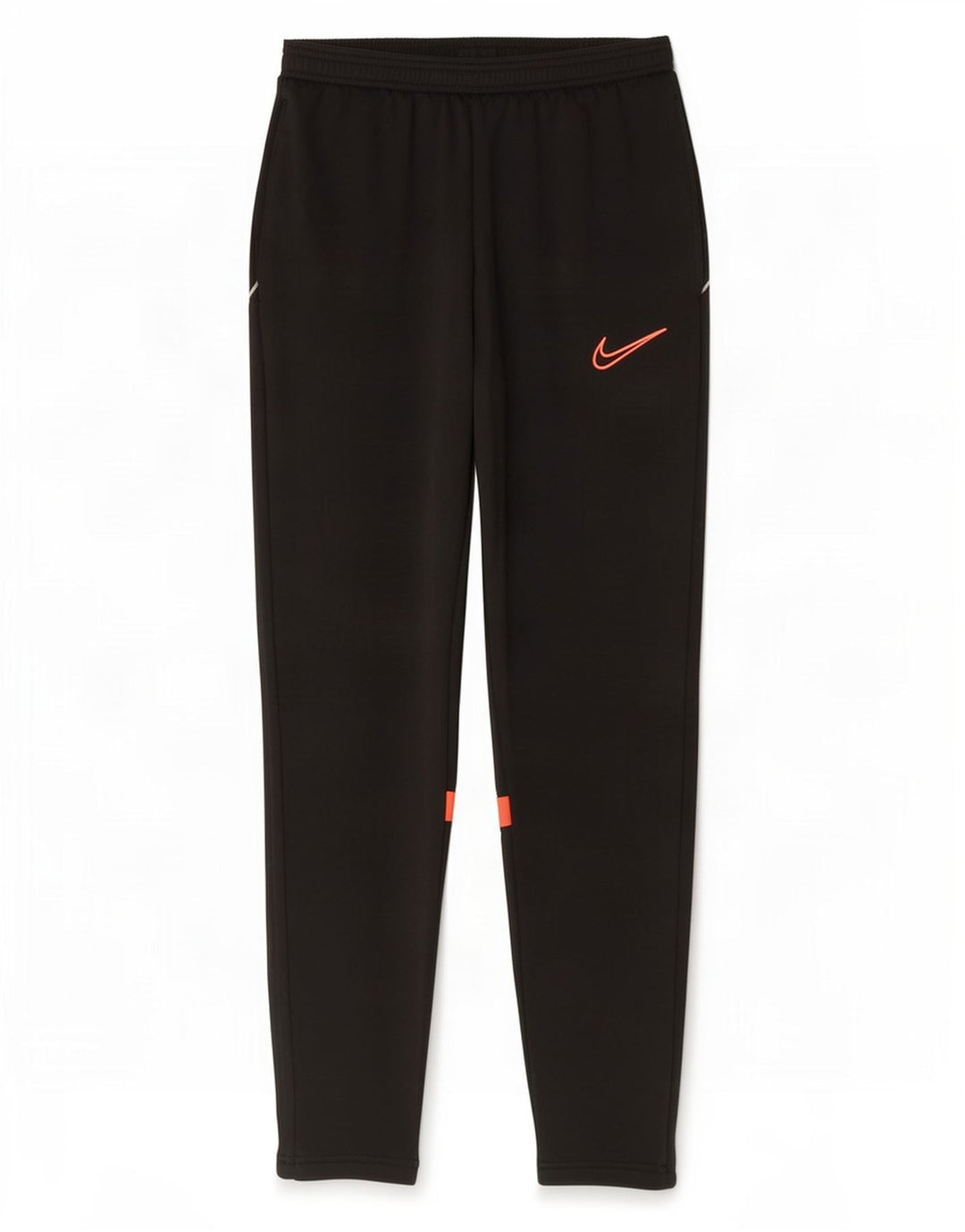 Мужские спортивные брюки Nike Dri Fit среднего размера, полиэстер с цветными блоками, средний черный