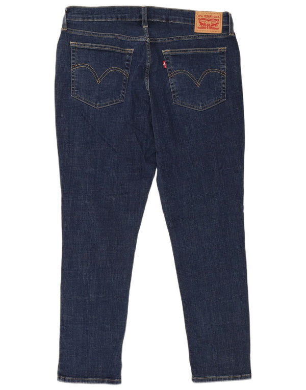 Женские узкие джинсы-бойфренды Levi's W31 L27, синие, хлопок