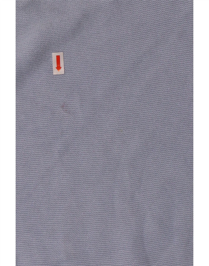 Женский джемпер с вырезом «лодочка» Hobbs, Великобритания, 16, большой синий, классический хлопок