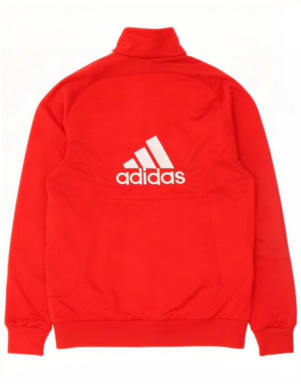 Мужская спортивная куртка Adidas с графическим рисунком UK 36/38, маленький красный цветной блок