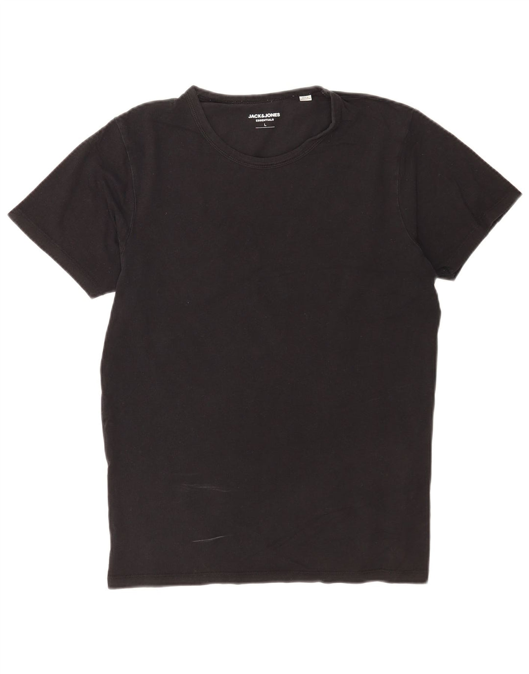 Мужская футболка Jack & Jones, большой черный хлопок