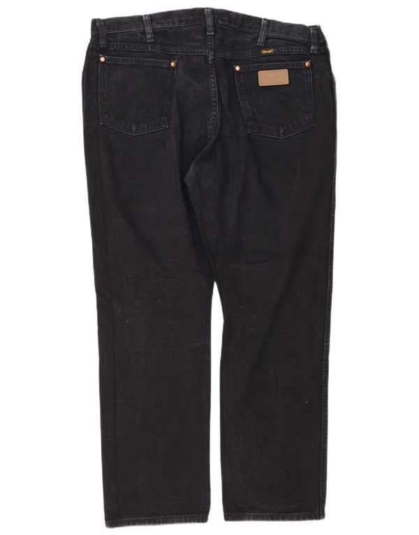 Мужские прямые джинсы Wrangler 13MWZ W40 L30, черный хлопок