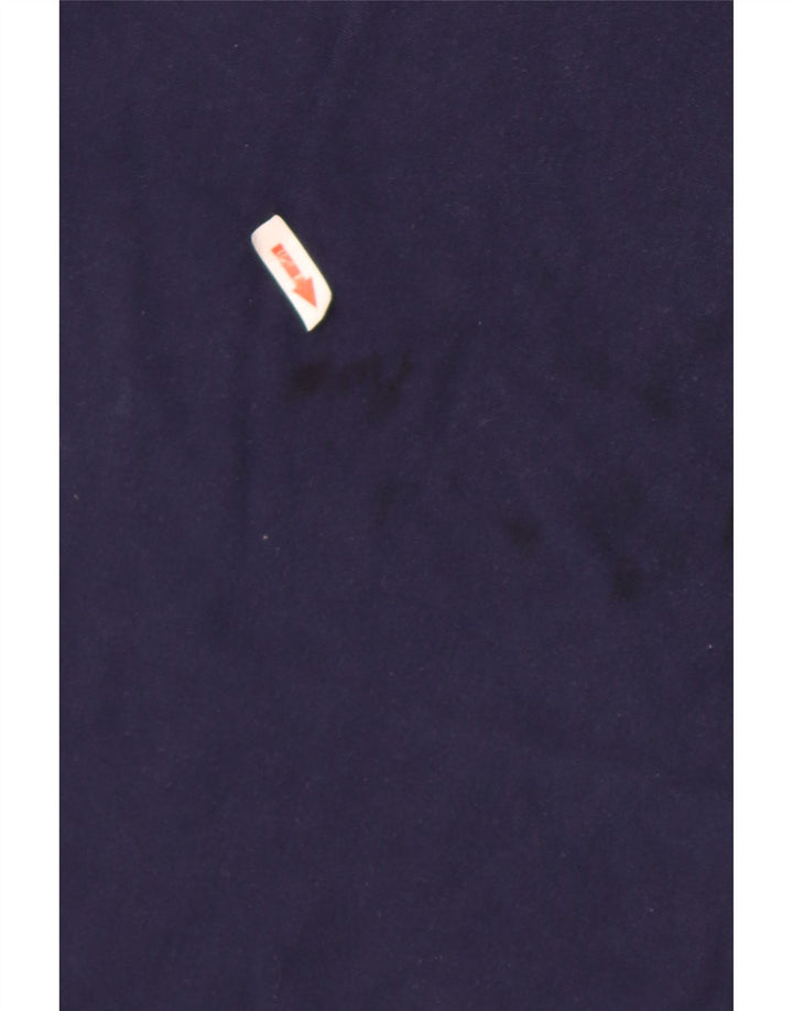 Мужская футболка Nike, большой размер, темно-синий, хлопок