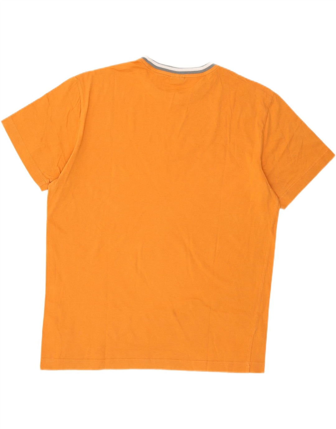 ASICS Mens Graphic T-Shirt Top Large Orange Cotton Vintage Asics and Second-Hand Asics from Messina Hembry 