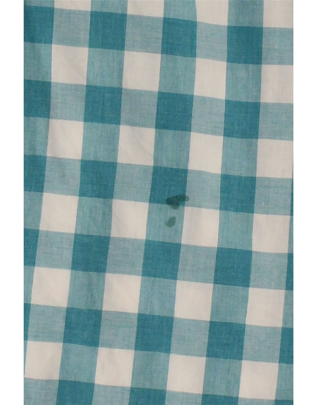 J. CREW Mens Slim Shirt Medium Blue Gingham Cotton Vintage J. Crew and Second-Hand J. Crew from Messina Hembry 