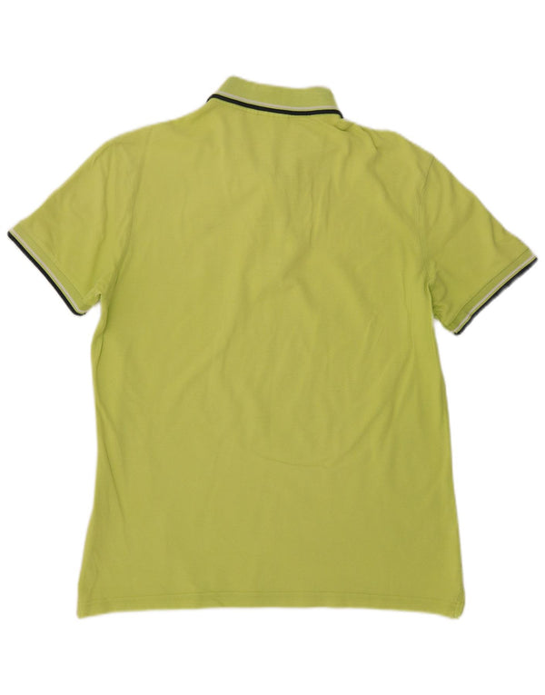 Diadora Mens Polo Shirt Large Green Cotton